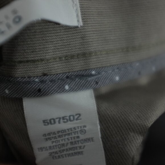 Perry Ellis portfolio beige grey pants size 36x30 - Picture 8 of 8
